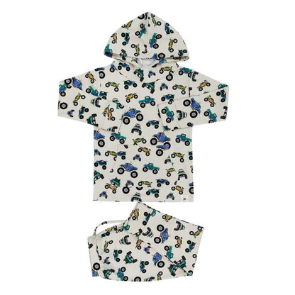 Monster Mash Hooded Jogger Set by Sweet Bamboo