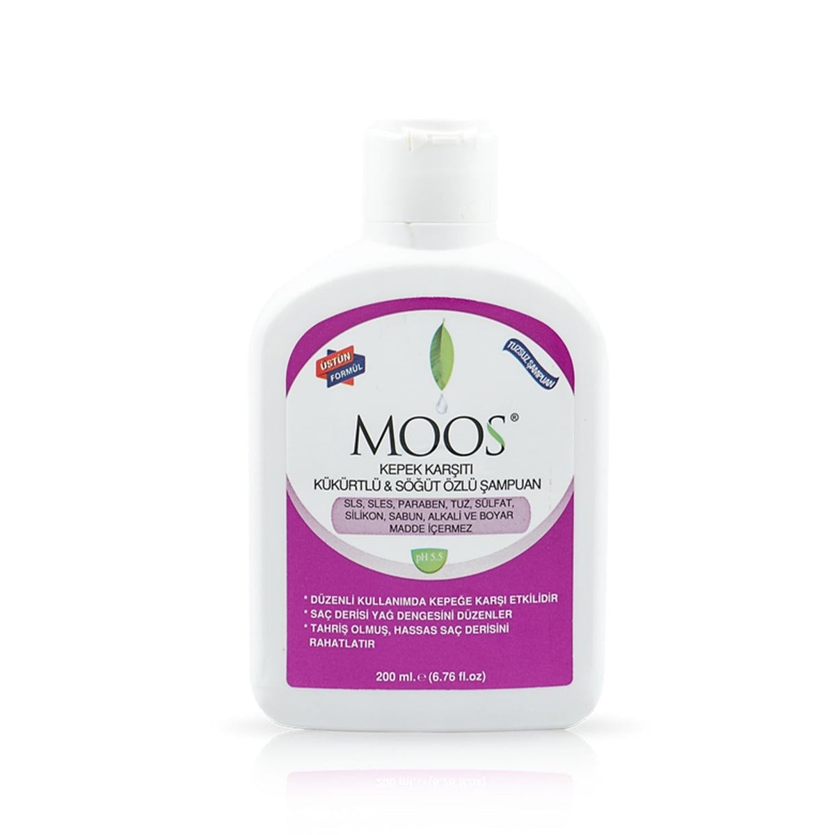 Moos Anti-Dandruff Shampoo with Sulfur and Willow Extract - 6.76 fl ozShampooTorqelo.com