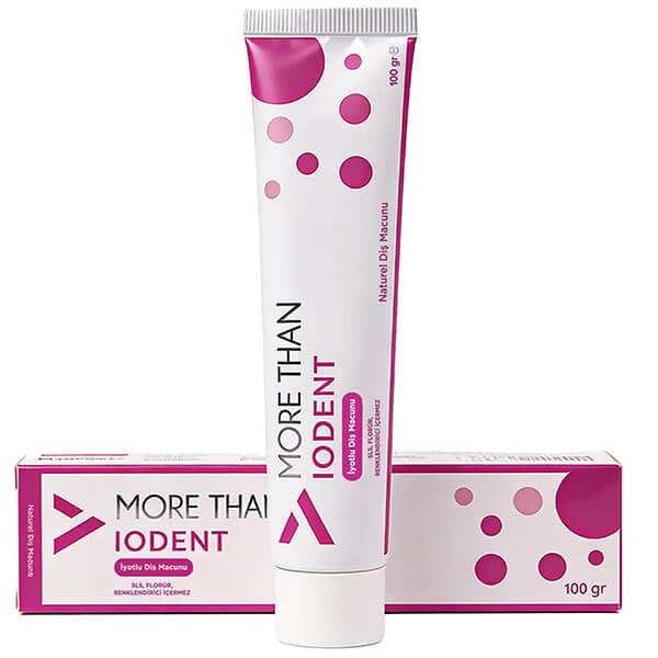 More Than Iodent Iodized Toothpaste for Oral Care 100g by Beauty Care Bag