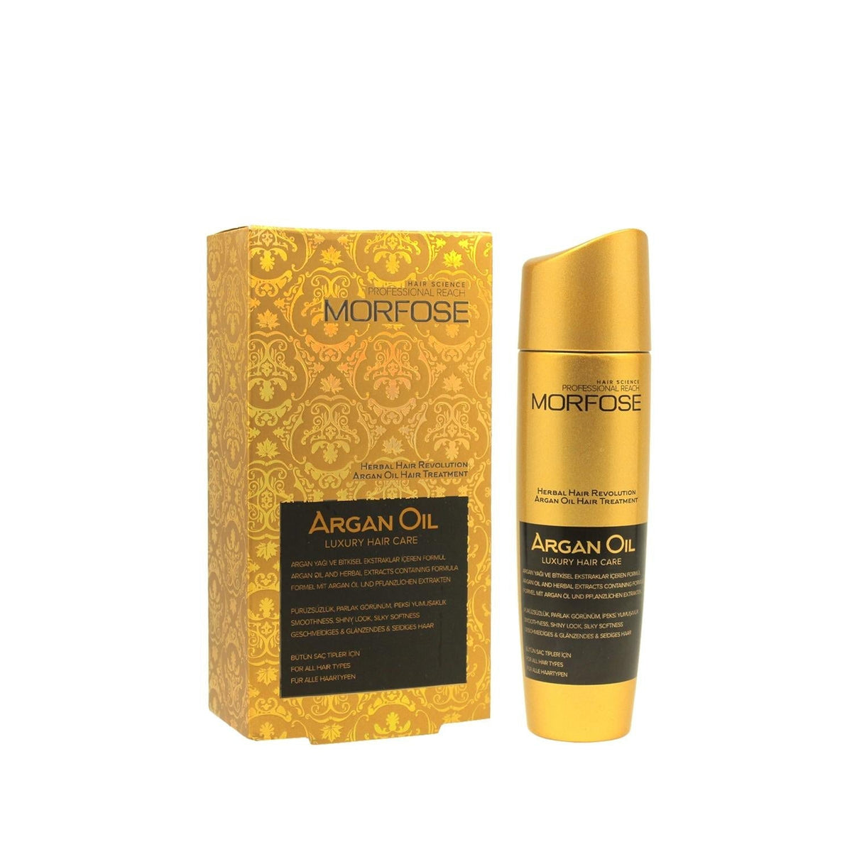 Morfose Luxury Hair Care Argan Oil 100ml - Nourishing Hair Care Oil for Dry & Damaged HairHair MaskTorqelo.com