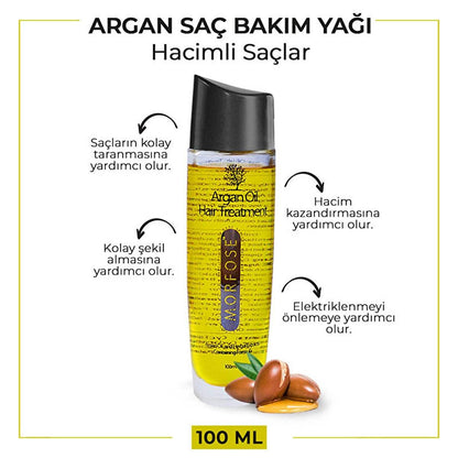 Morfose Luxury Hair Care Argan Oil 100ml - Nourishing Hair Care Oil for Dry & Damaged HairHair MaskTorqelo.com