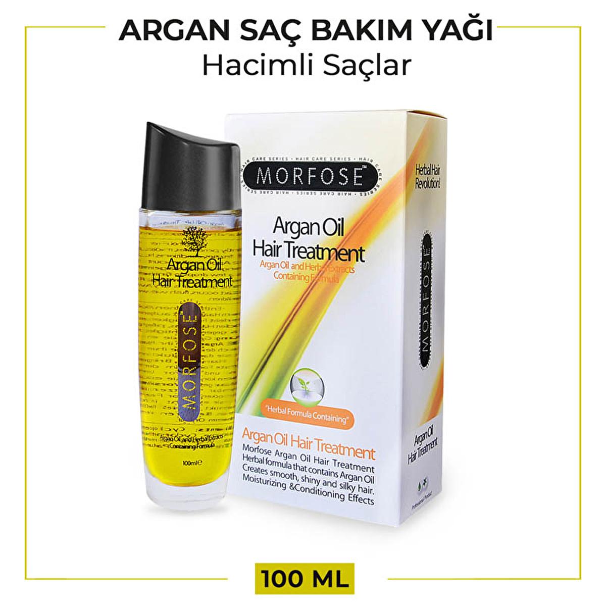 Morfose Luxury Hair Care Argan Oil 100ml - Nourishing Hair Care Oil for Dry & Damaged HairHair MaskTorqelo.com