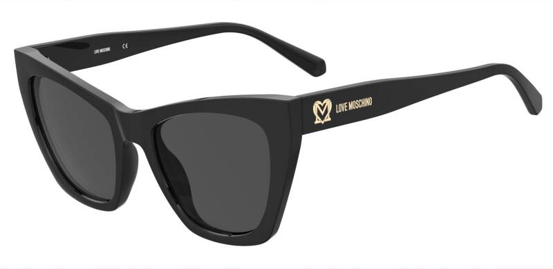 Moschino Love Grey Square Women's Sunglasses - 80753Ir by Beauty Care Bag