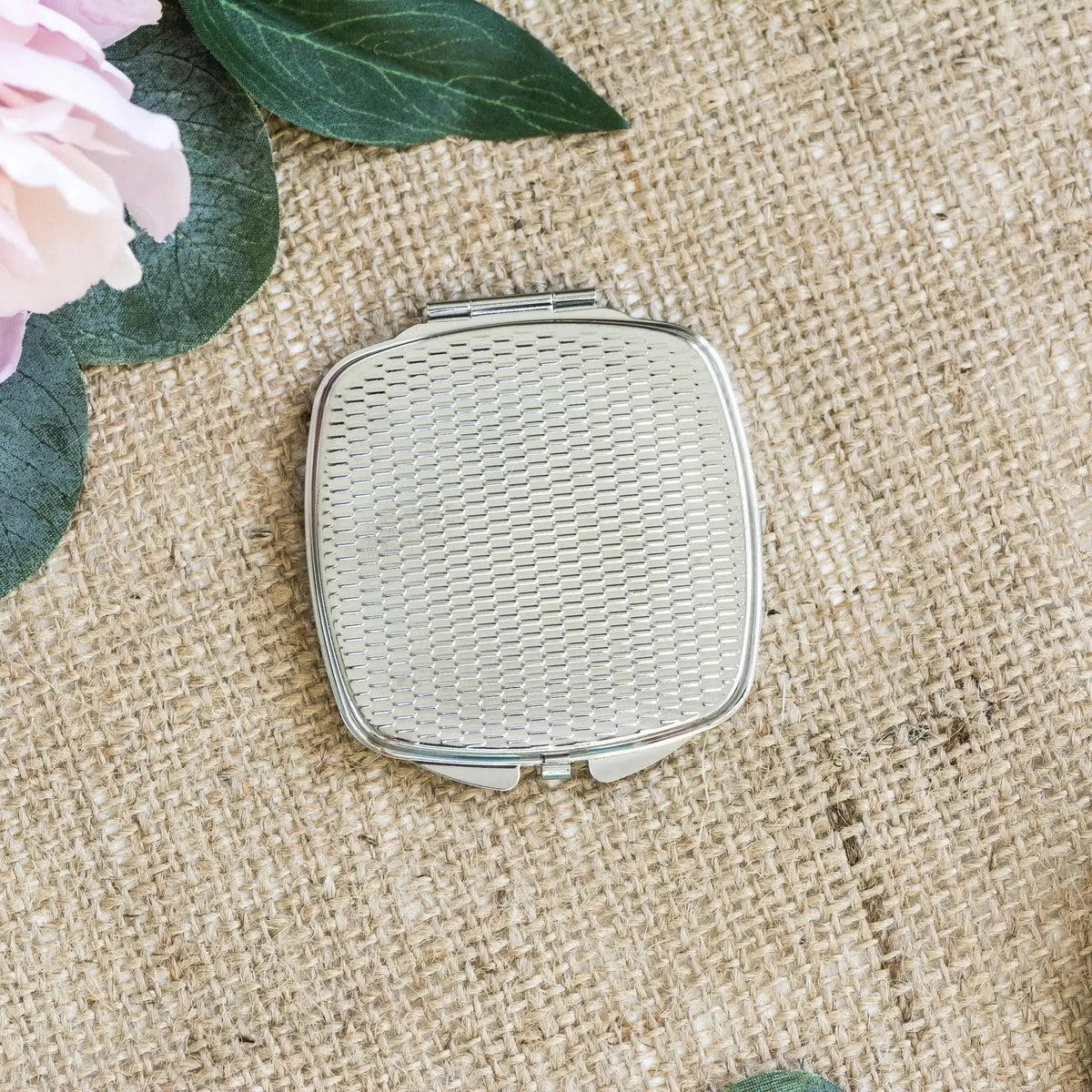 Mother of the Bride Gift from Daughter, Bridal Compact Mirror, mother of the groom gift from bride, Wedding Day Pocket Makeup Mirror by Joyful Moose