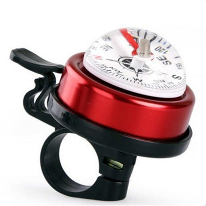Mountain Bike Bicycle Bell Bike Compass Bicycle Bells Handlebar Aluminum Compass Ring Cycling Bike Horn Bicycle Accessories Bicycle Bell Bike Bell With Compass And Loud Crisp Clear Sound For Scooter Mountain Bike Road BikeST90SP663VQLTorqelo.com