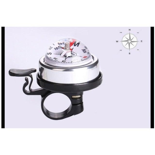 Mountain Bike Bicycle Bell Bike Compass Bicycle Bells Handlebar Aluminum Compass Ring Cycling Bike Horn Bicycle Accessories Bicycle Bell Bike Bell With Compass And Loud Crisp Clear Sound For Scooter Mountain Bike Road BikeST90SP663VQLTorqelo.com