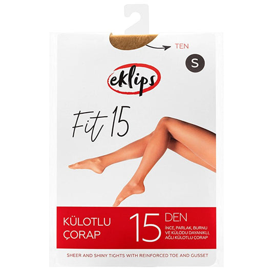 Eklips Nude Sheer Pantyhose Comfortable Tights Size S by Beauty Care Bag