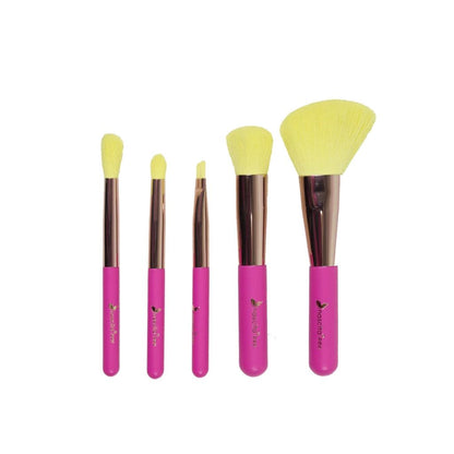 Nascita 5-Piece Travel Makeup Brush Set with Pouch by Beauty Care Bag