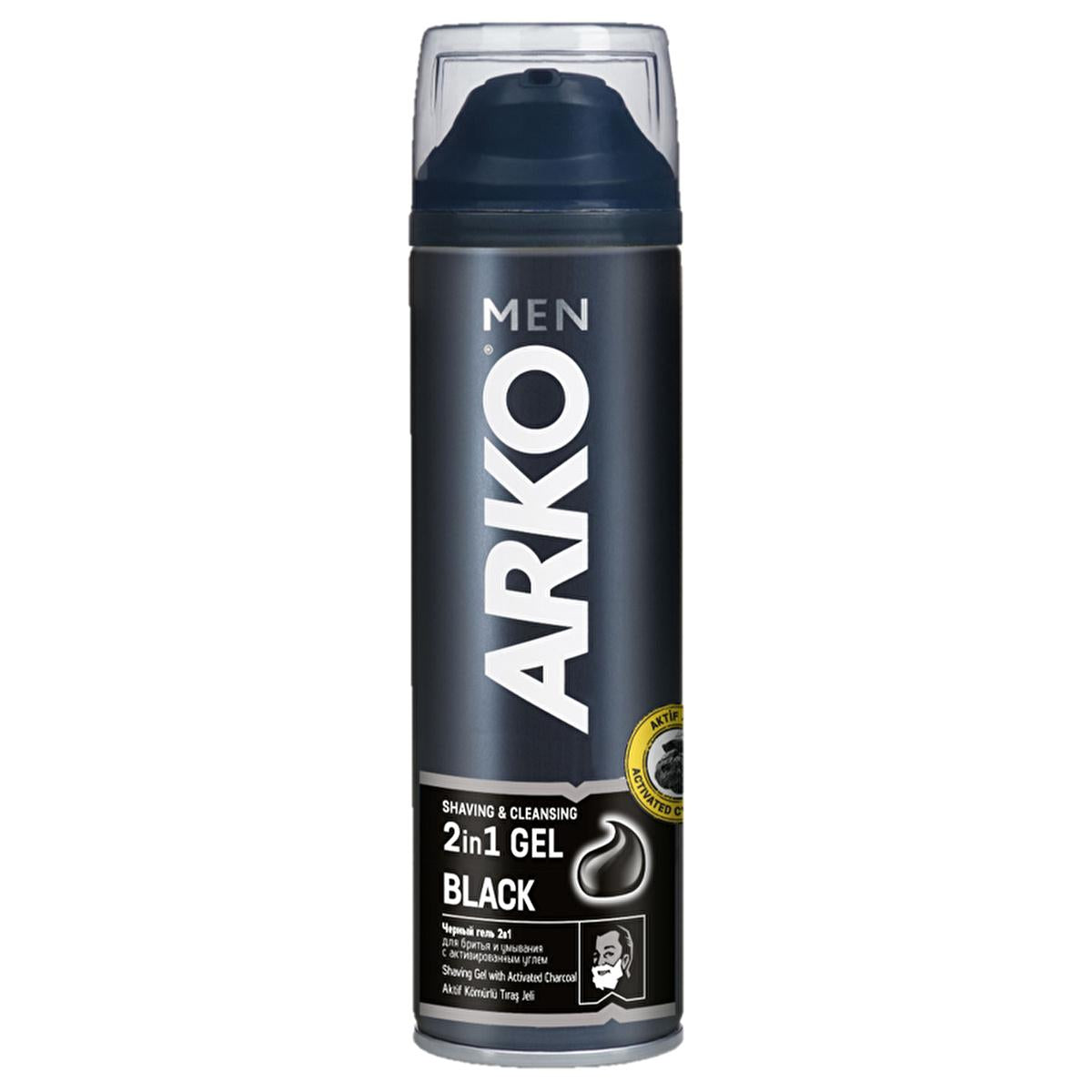 Arko Men Black Gel shaving gel – view 3