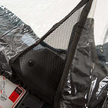 Babyjem Baby Rain Cover - Phthalate-Free PVC Rain Protection for Baby Carriers by Beauty Care Bag