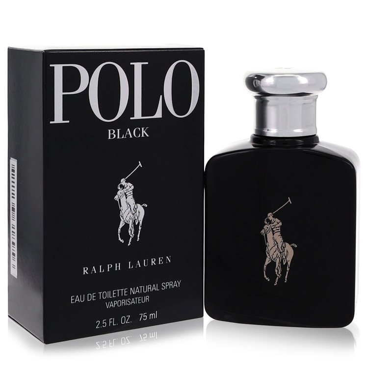 Polo Black by Ralph Lauren Eau De Toilette Spray 2.5 oz for Men by Avera Group