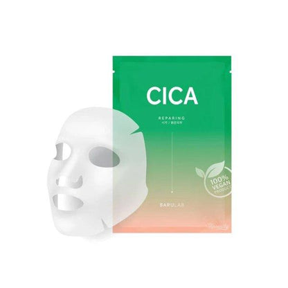Barulab Cica Repairing Sheet Mask Soothing & Hydrating 23g by Beauty Care Bag