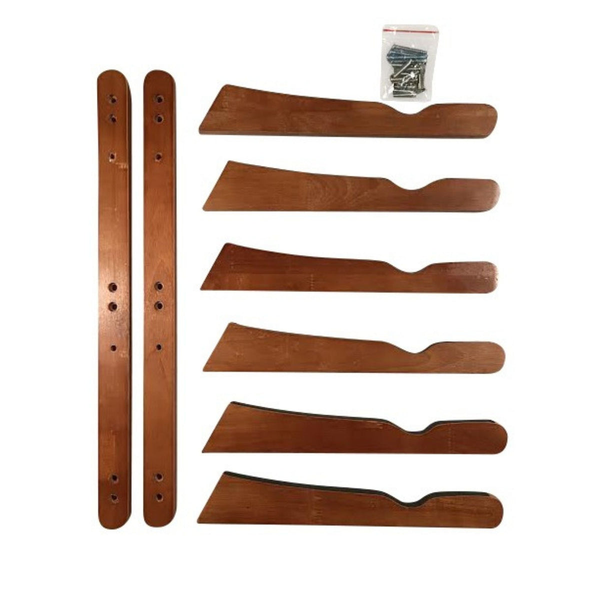 Triple Surfboard Wall Rack | Bamboo Rack Perfect for Surf, Wakeboards, Snowboards, Skateboards by COR Surf