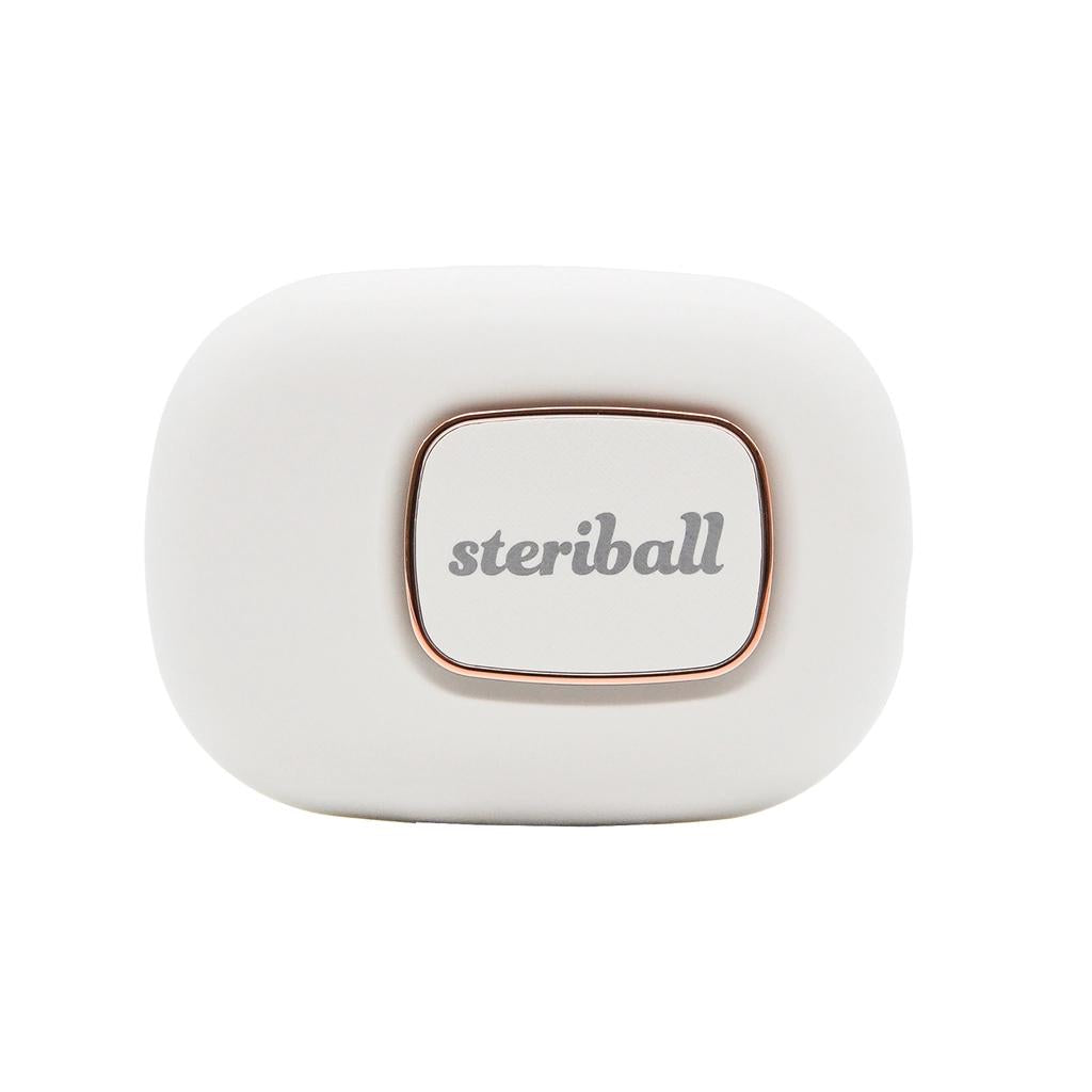 Steriball Toothbrush Smart Protection Clip in White by Beauty Care Bag