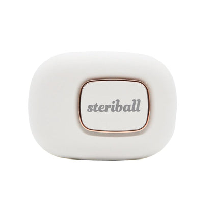Steriball Toothbrush Smart Protection Clip in White by Beauty Care Bag