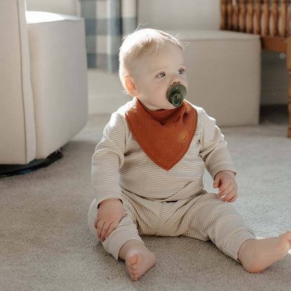 Bliss Muslin Bandana Bibs Set (4-Pack) by Parker Baby Co.