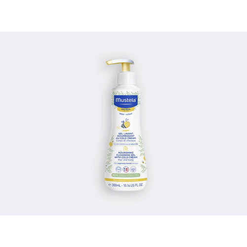 Mustela Nourishing Cold Cream Cleansing Gel with Organic Beeswax by Paris Pharmacy
