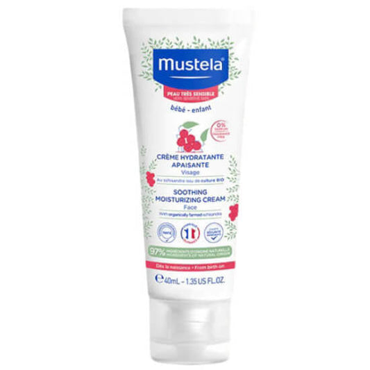 Mustela Soothing Moisturizing Face Cream for Babies 40ml by Beauty Care Bag