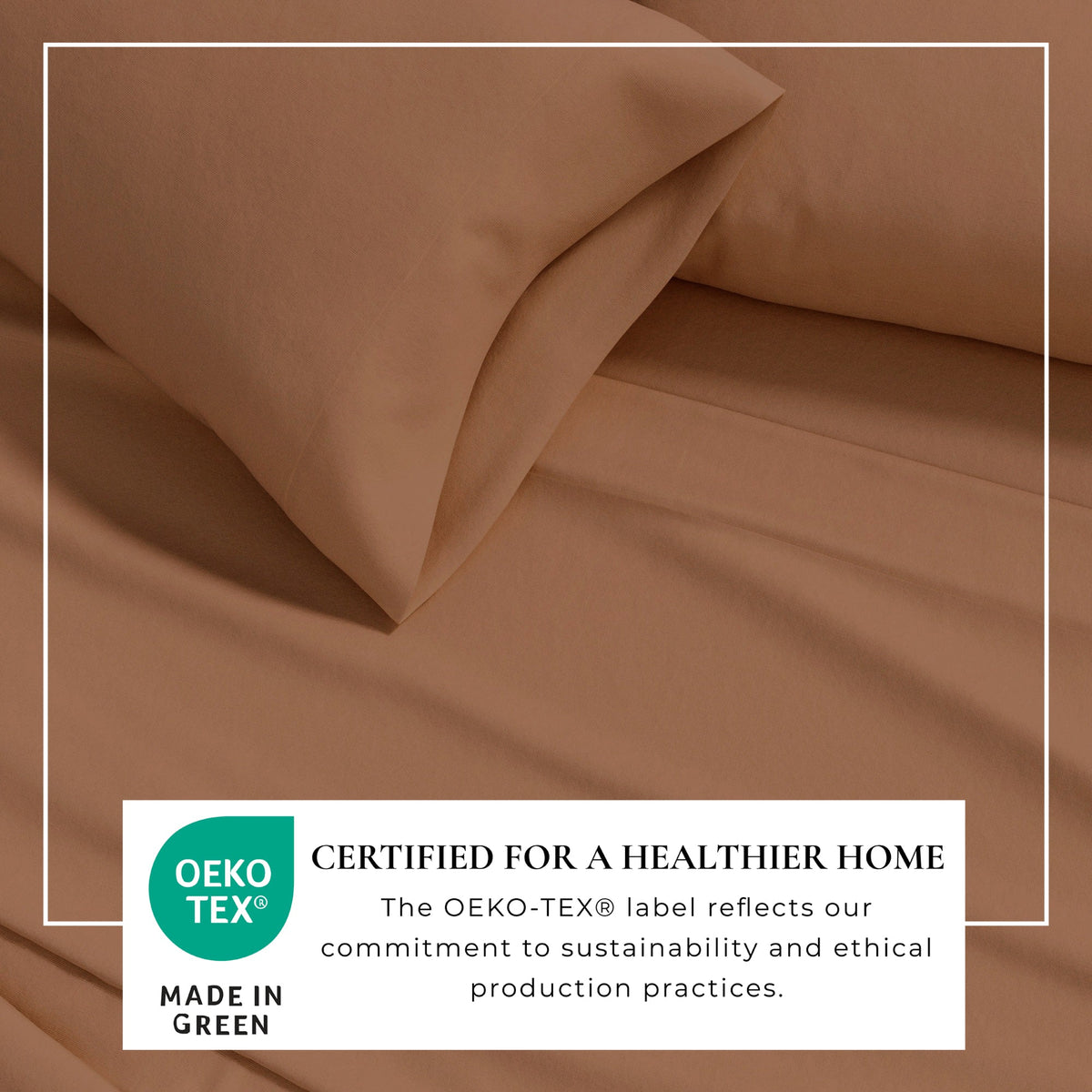 Cotton Solid Flannel Sheet - Nordic Collection by Great Bay Home