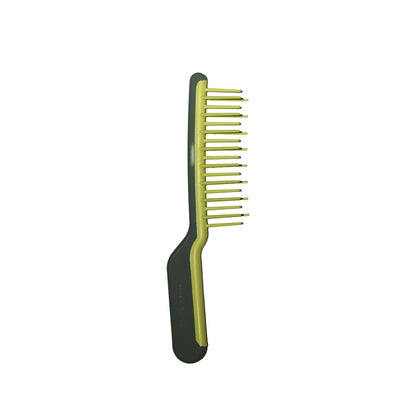 Janeke J Brush Detangling Hair Brush in Green SP506LIM by Beauty Care Bag