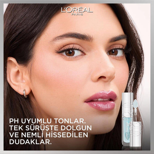 L'Oreal Paris Plump Ambition Hyaluron Lip Oil 113 Icy Blue by Beauty Care Bag