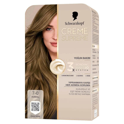Creme Supreme Hair Color in 70 Medium Blonde 1 pc by Beauty Care Bag