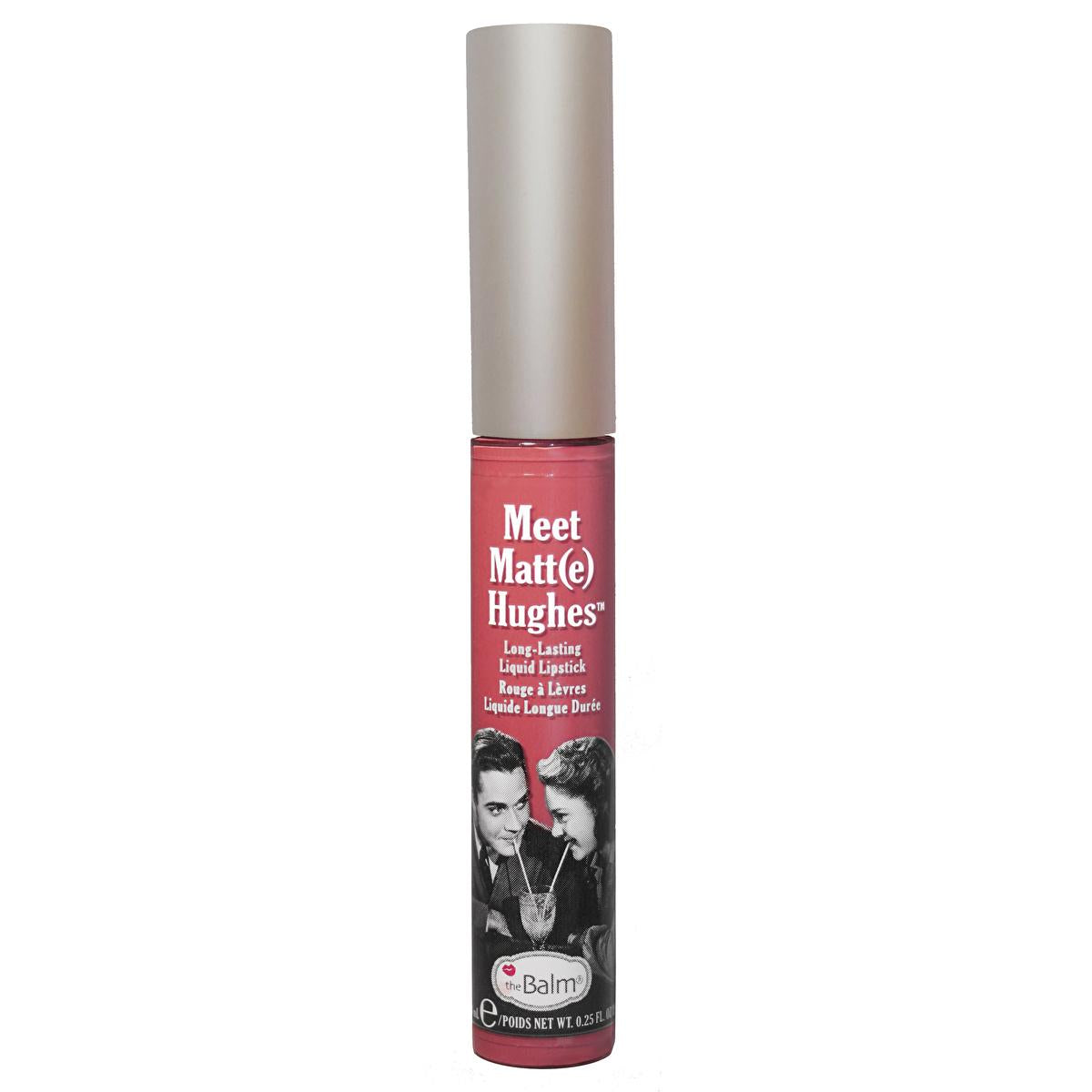 theBalm Liquid Lipstick - Matte Finish, Long Lasting & Non Transfer - Meet Matt(e) Hughes by Beauty Care Bag