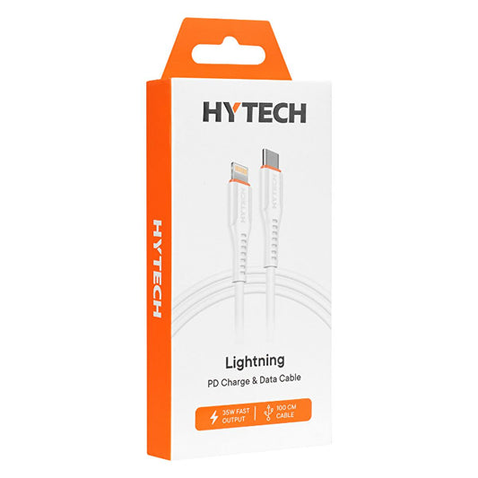 Hytech 35W Type-C To Lightning Fast Charging Cable - Quick Charge, 1M Length, Durable & Reliable by Beauty Care Bag