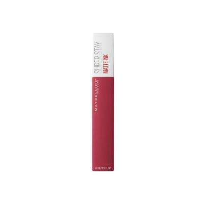 Maybelline New York SuperStay Matte Ink Liquid Lipstick 80 Ruler - Long Lasting Matte Finish Lip Color by Beauty Care Bag