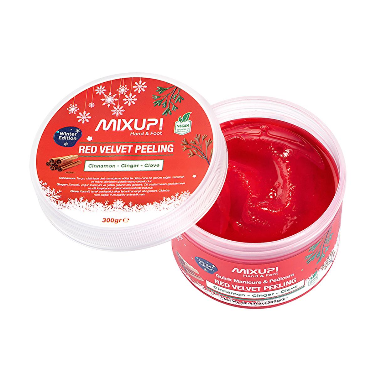 Mixup. Manicure & Pedicure Set - Professional Nail Care at Home with Peeling Cream & Nourishing Butter for Hands and Feet by Beauty Care Bag
