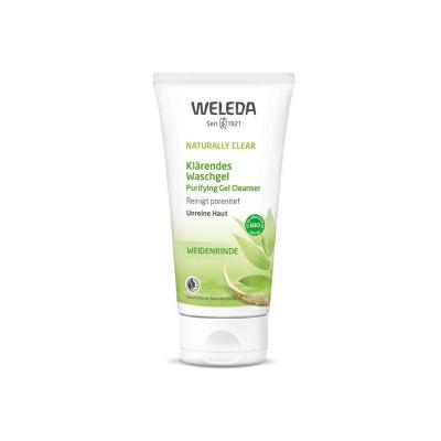 Weleda Naturally Clear Cleansing Gel for Acne-Prone Oily Skin - 3.38 fl oz, Organic & Natural Skincare by Beauty Care Bag