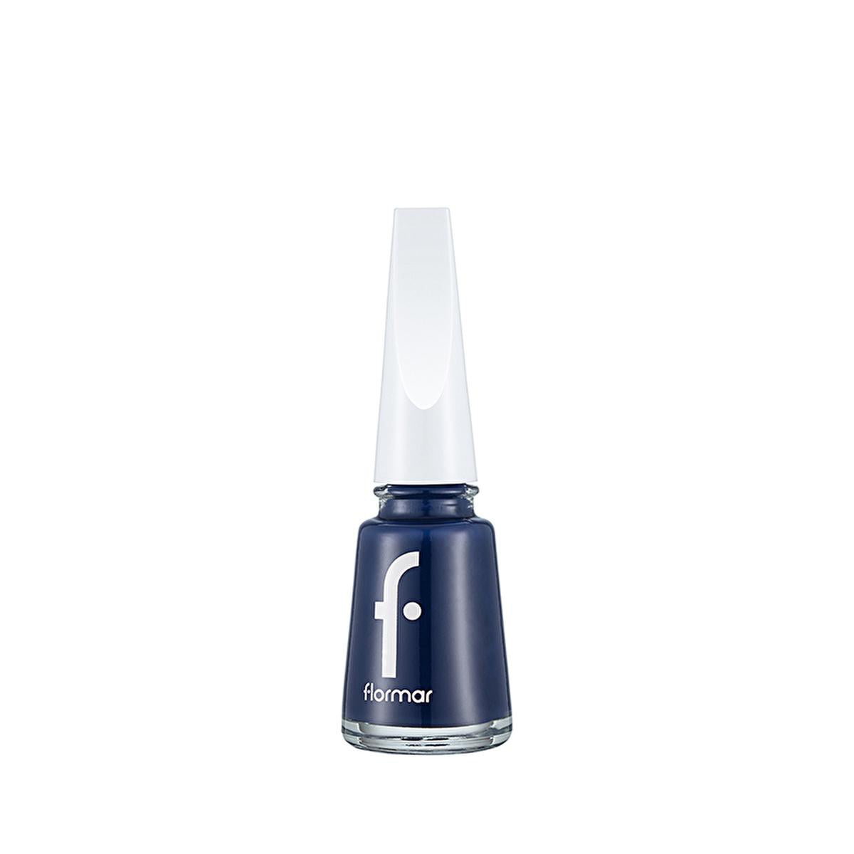 Flormar Nail Enamel: High Pigment, Long Lasting Nail Polish for Strong, Glossy Nails - Marine Lover by Beauty Care Bag