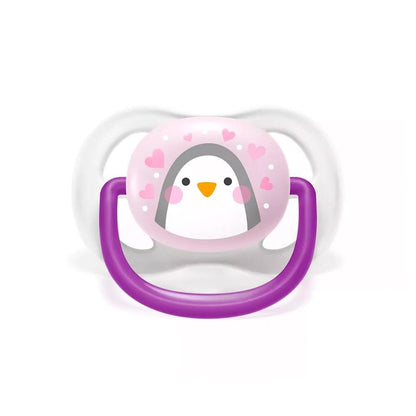 Philips Avent Ultra Air Animals Baby Pacifier 0-6m - Soft, Sterilizable, Comfort Pacifier for Newborns by Beauty Care Bag