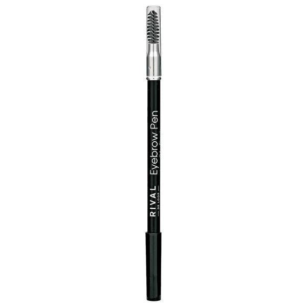 Rival de Loop Eyebrow Pencil No:04 Black - Precise Eyebrow Definition & Enhancement by Beauty Care Bag