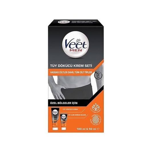 Veet Men hair removal cream set for sensitive skin