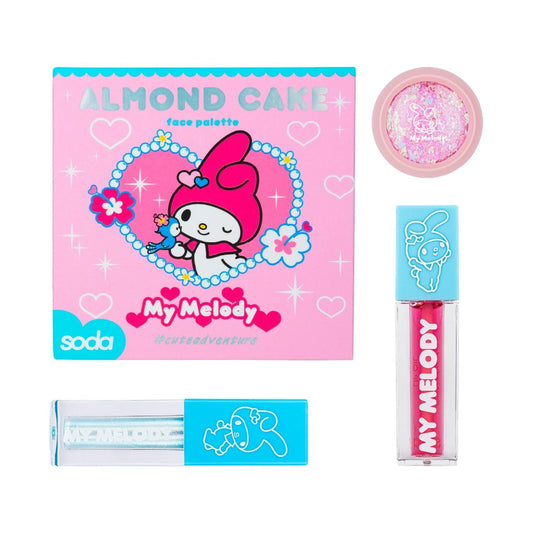 Soda Hello Kitty Ultra Blast Gift Set - Unique Hello Kitty Themed Gift for Fans by Beauty Care Bag