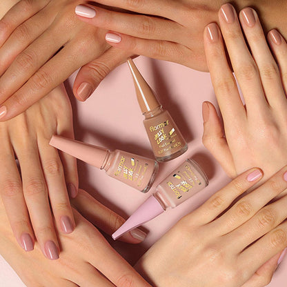 Flormar Jelly Look Nail Polish - High-Pigment, Gel Finish, Long Lasting | JL51 Perfect Selfie by Beauty Care Bag