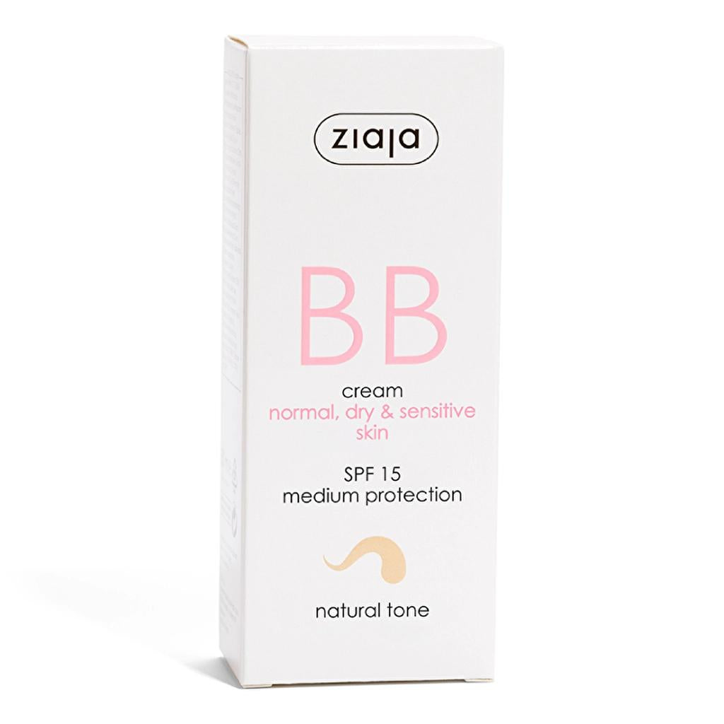 Ziaja Natural Tone BB Cream for Dry & Sensitive Skin 50ml by Beauty Care Bag