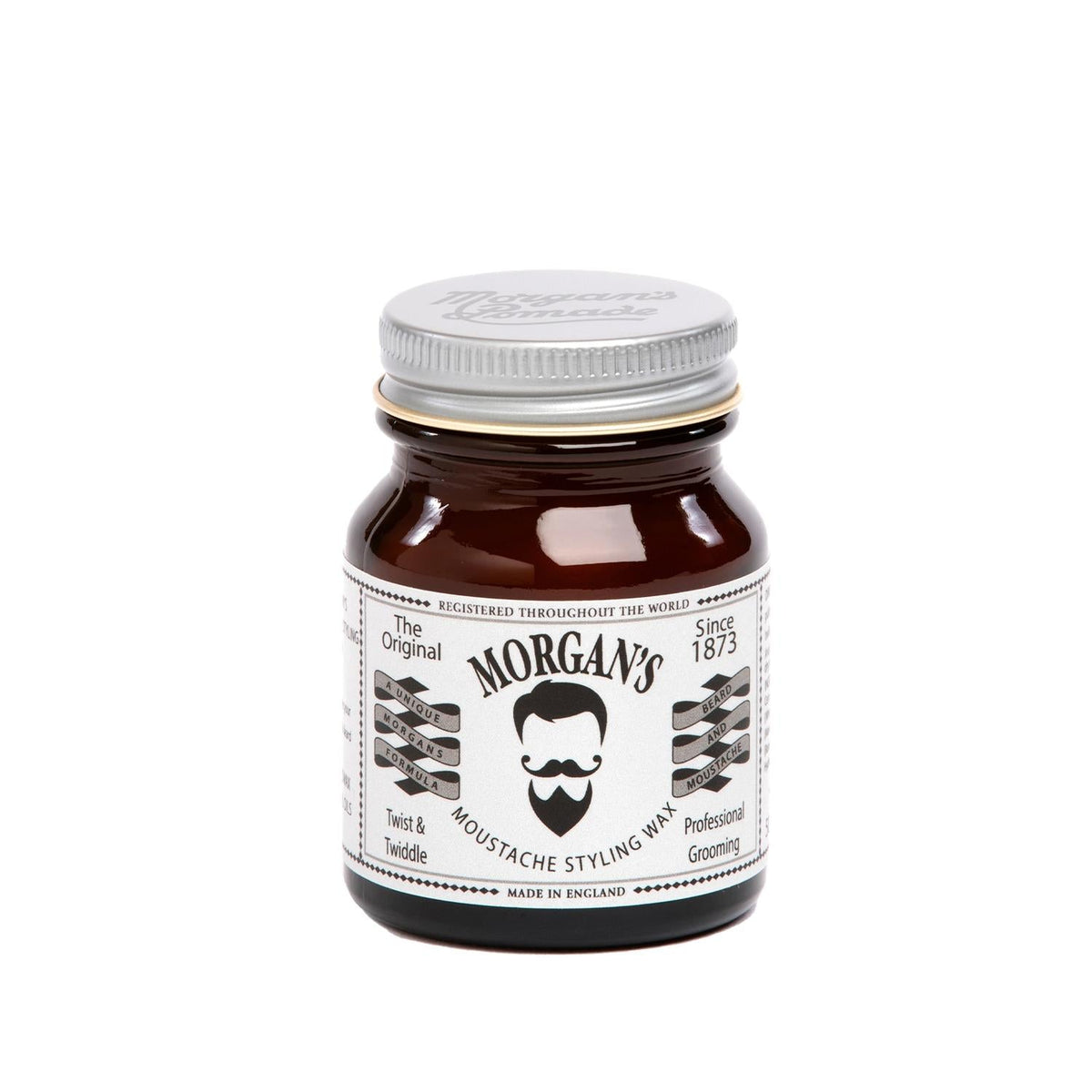 Morgan's Pomade Moustache Styling Wax - Strong Hold, 50g - Perfect for Moustache Grooming & Styling by Beauty Care Bag