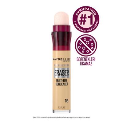 Maybelline Instant Anti Age Eraser Concealer - High Coverage, Hydrating, Multi-purpose by Beauty Care Bag