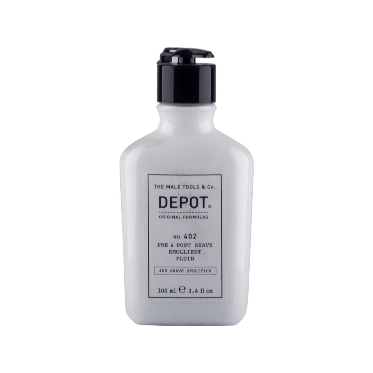 Depot No. 402 Pre&Post Shave Emolliant Fluid - 100ml Pre-Shave and Post-Shave Moisturizer for Men by Beauty Care Bag