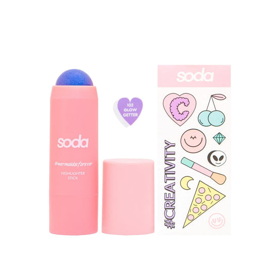 Soda Highlighter Stick 102 - Vibrant 27.9g Art Supply for Artists & Crafters by Beauty Care Bag
