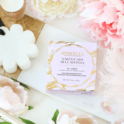 Naked Lady Belladonna | Elevation Boxed FlowerBody Wash Infused BufferTorqelo.com