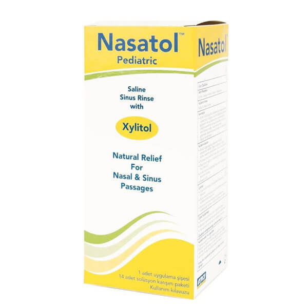 Nasatol Pediatric Nasal Cleansing Kit for Kids by Beauty Care Bag