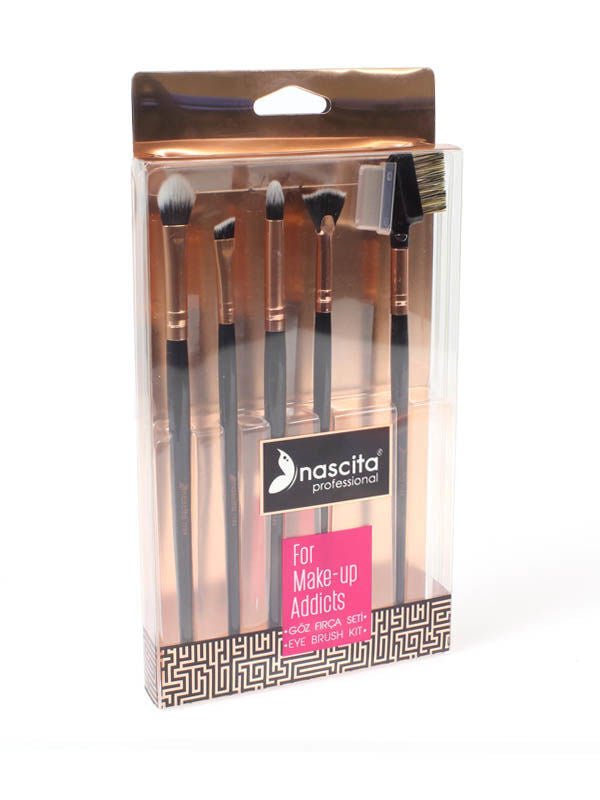 Nascita Brush Make-up Addicts Eye Brush Set 5 PiecesMakeupTorqelo.com