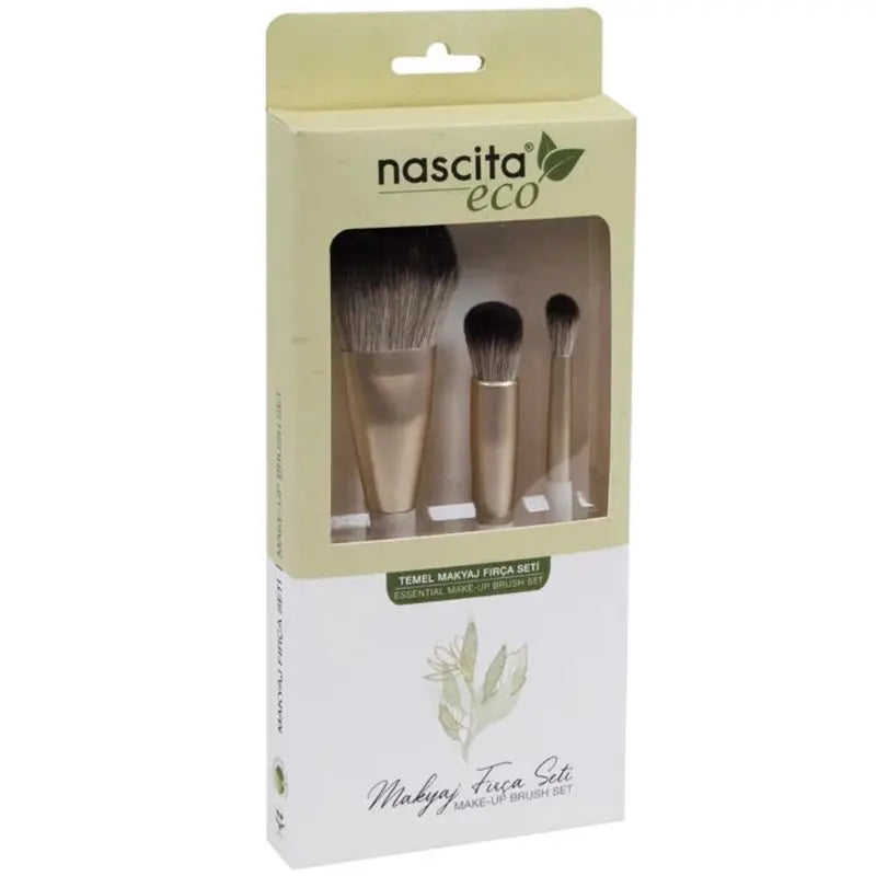 Nascita Eco Essential Makeup Brush Set No: 75 by Beauty Care Bag