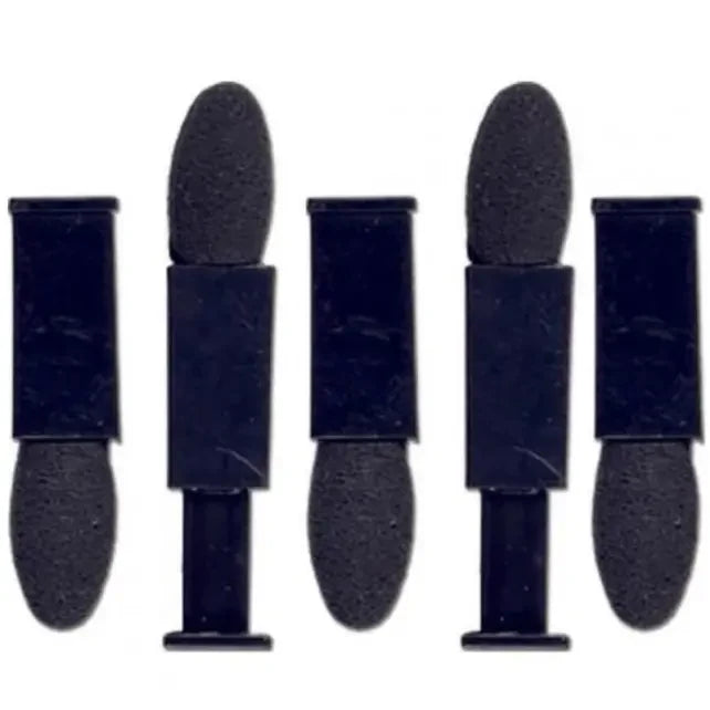 Nascita Small Eyeshadow Applicators for Precise Makeup 10 Count by Beauty Care Bag