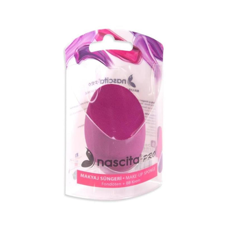 Nascita Foundation Sponge Pink for Flawless Blending by Beauty Care Bag