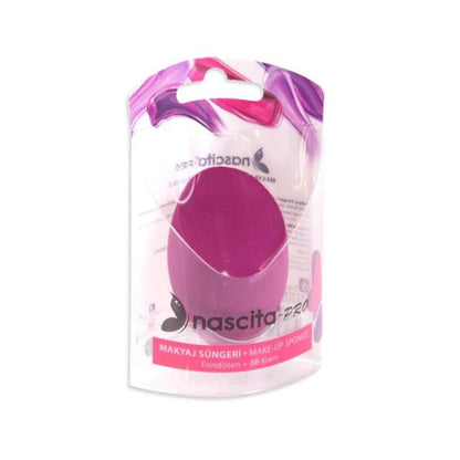 Nascita Foundation Sponge Pink for Flawless Blending by Beauty Care Bag