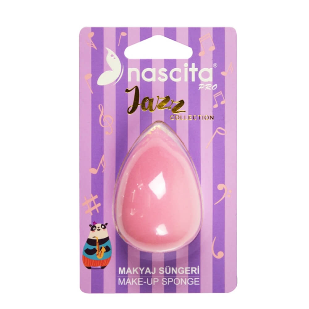 Nascita Jazz Makeup Sponge for Smooth Application 1 Count by Beauty Care Bag